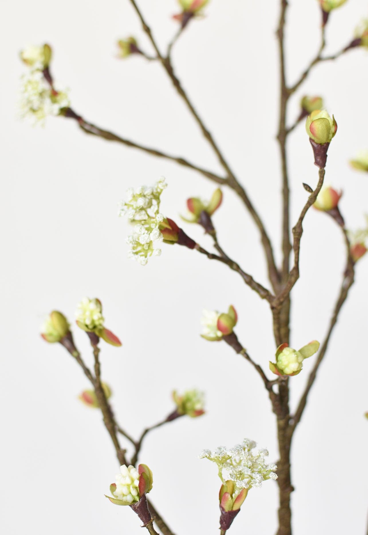 42" Faux Budding Blossom Branch Stem (Online exclusive)