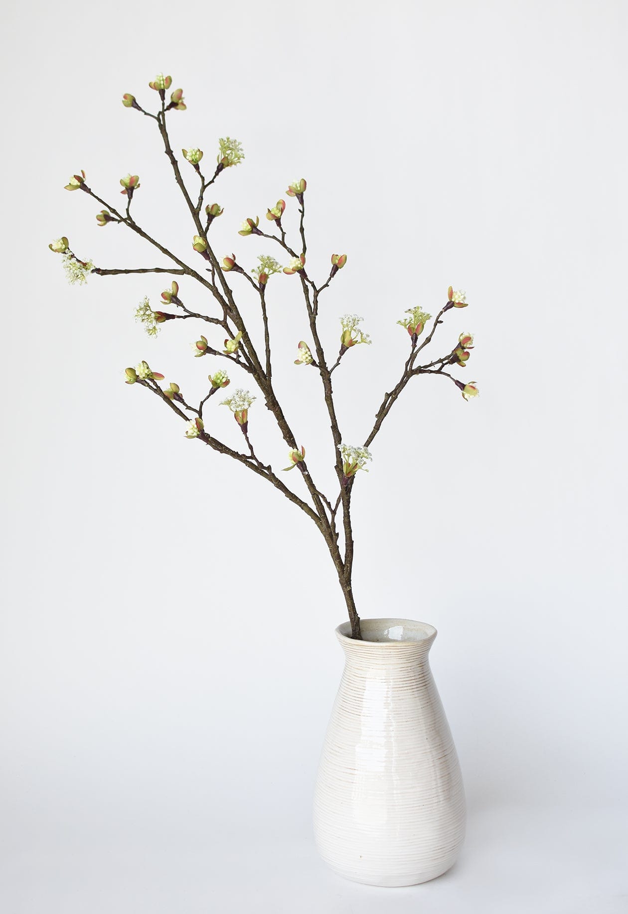 42" Faux Budding Blossom Branch Stem (Online exclusive)