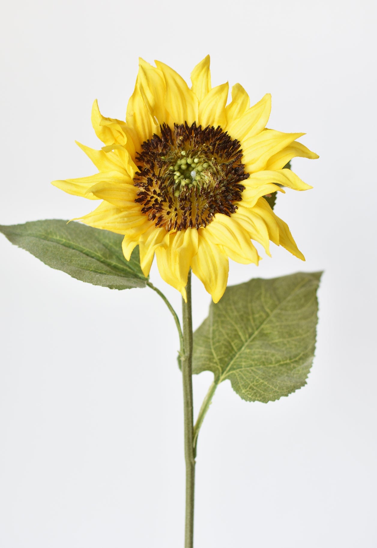 25" Faux Sunflower Stem Yellow (Online exclusive)