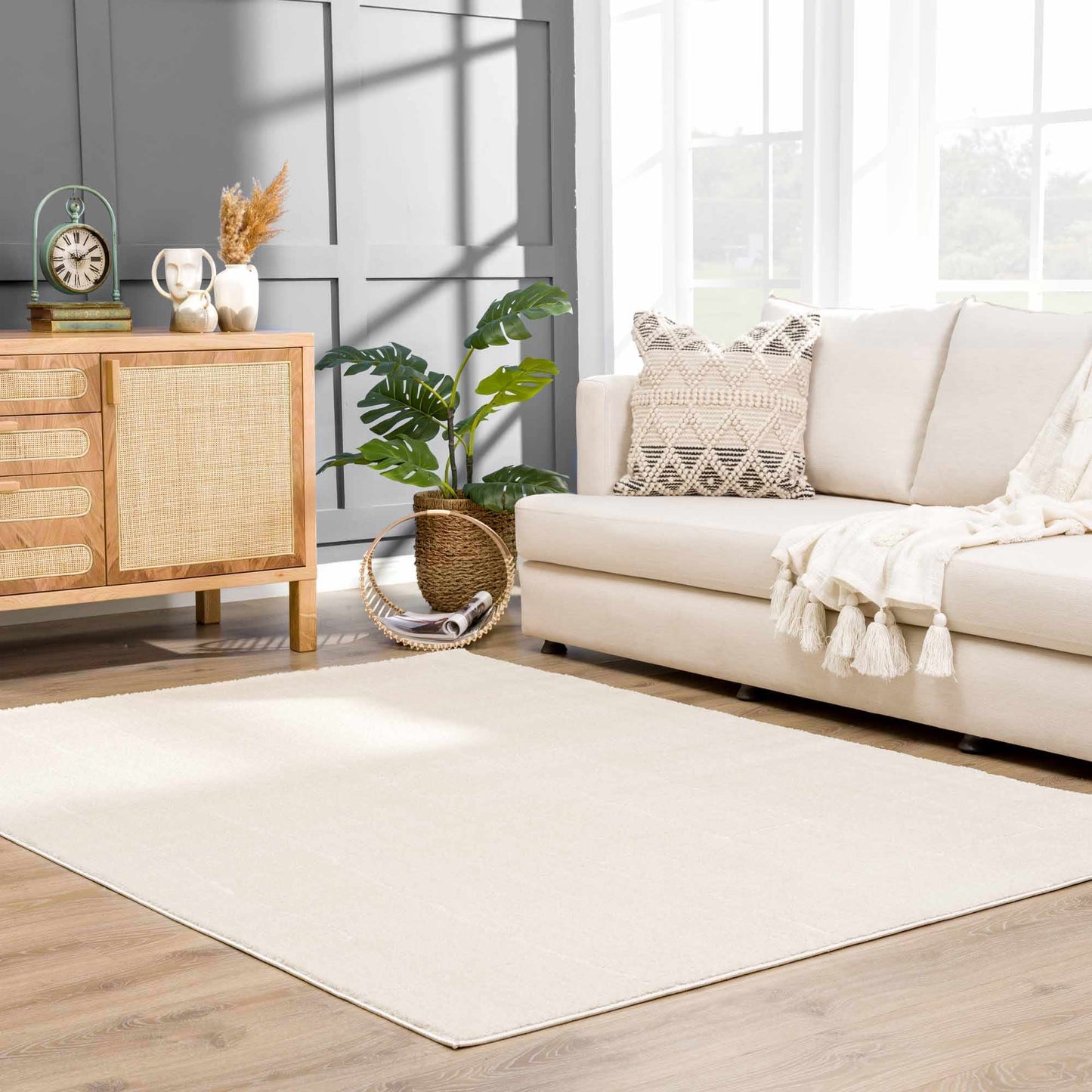 Koume Ivory Area Rug  (online exclusive