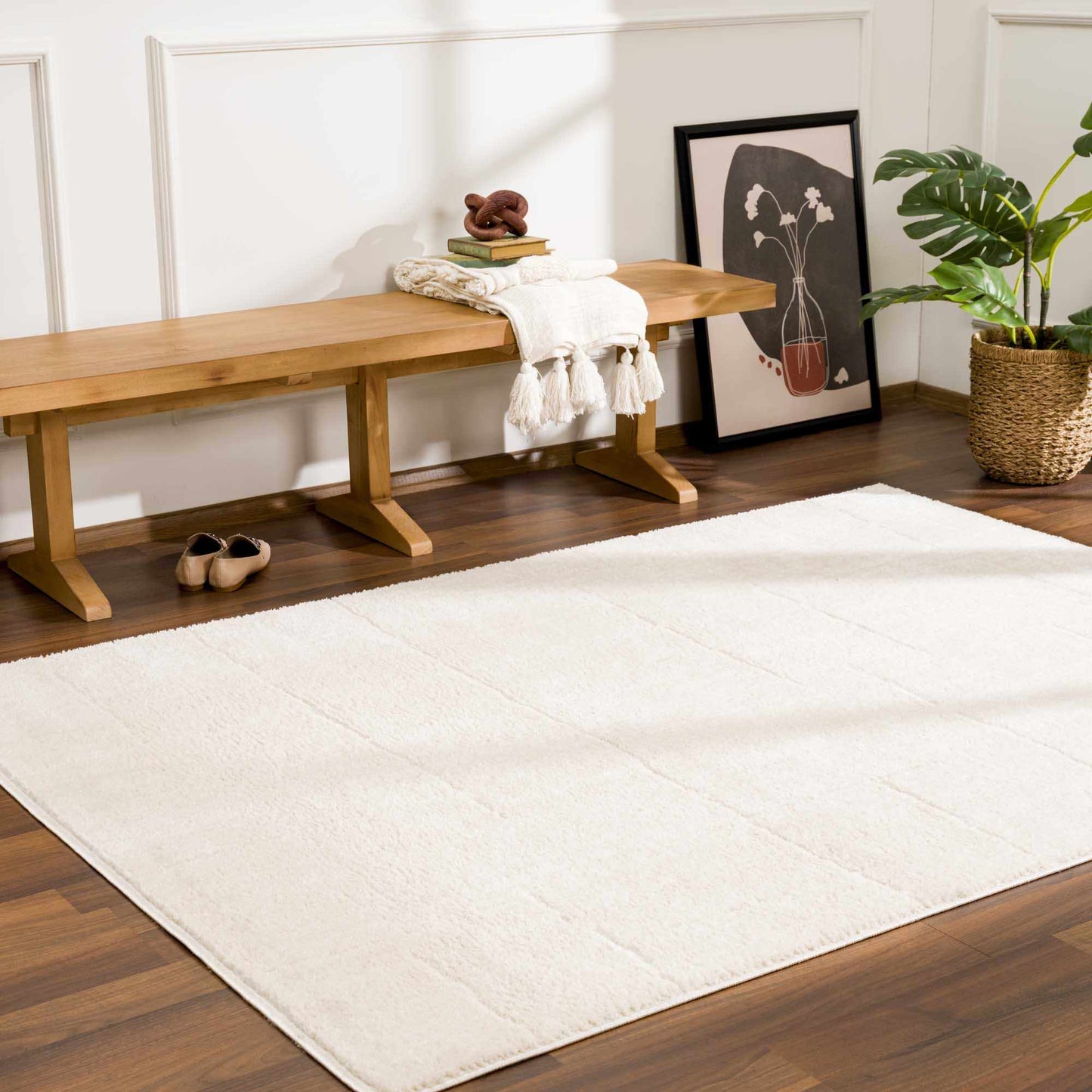 Koume Ivory Area Rug  (online exclusive