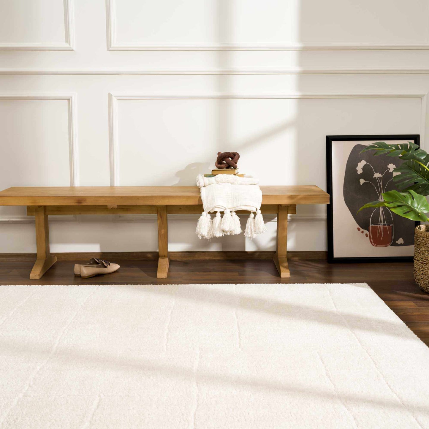 Koume Ivory Area Rug  (online exclusive