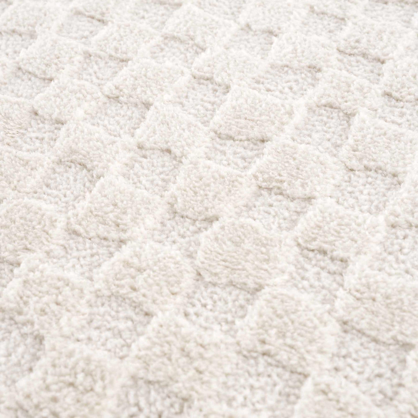 Leryn Ivory Checkered Area Rug  (online exclusive