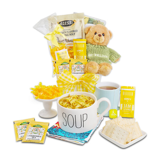 Hugs & Well Wishes Gift Basket (online exclusive)