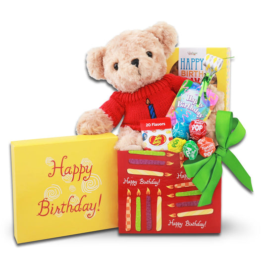 Happy Birthday Celebrations Bear Gift Box (online exclusive)