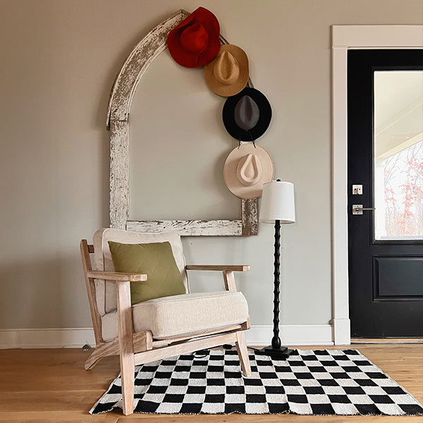 Modern Scalloped Base Floor Lamp (Online Exclusive)