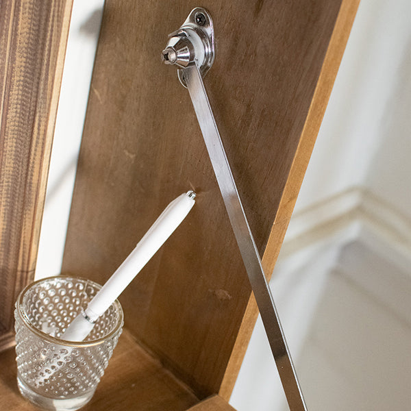 Rustic Oak Wood Fold Down Shelf (Online Exclusive)