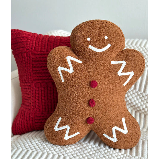 Mr. Gingerbread Pillow (Online Exclusive)