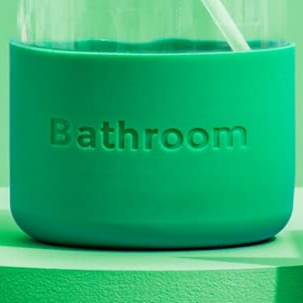Bathroom Spray Glass Bottle Cleaning Kit  (Online Exclusive) with Lavender