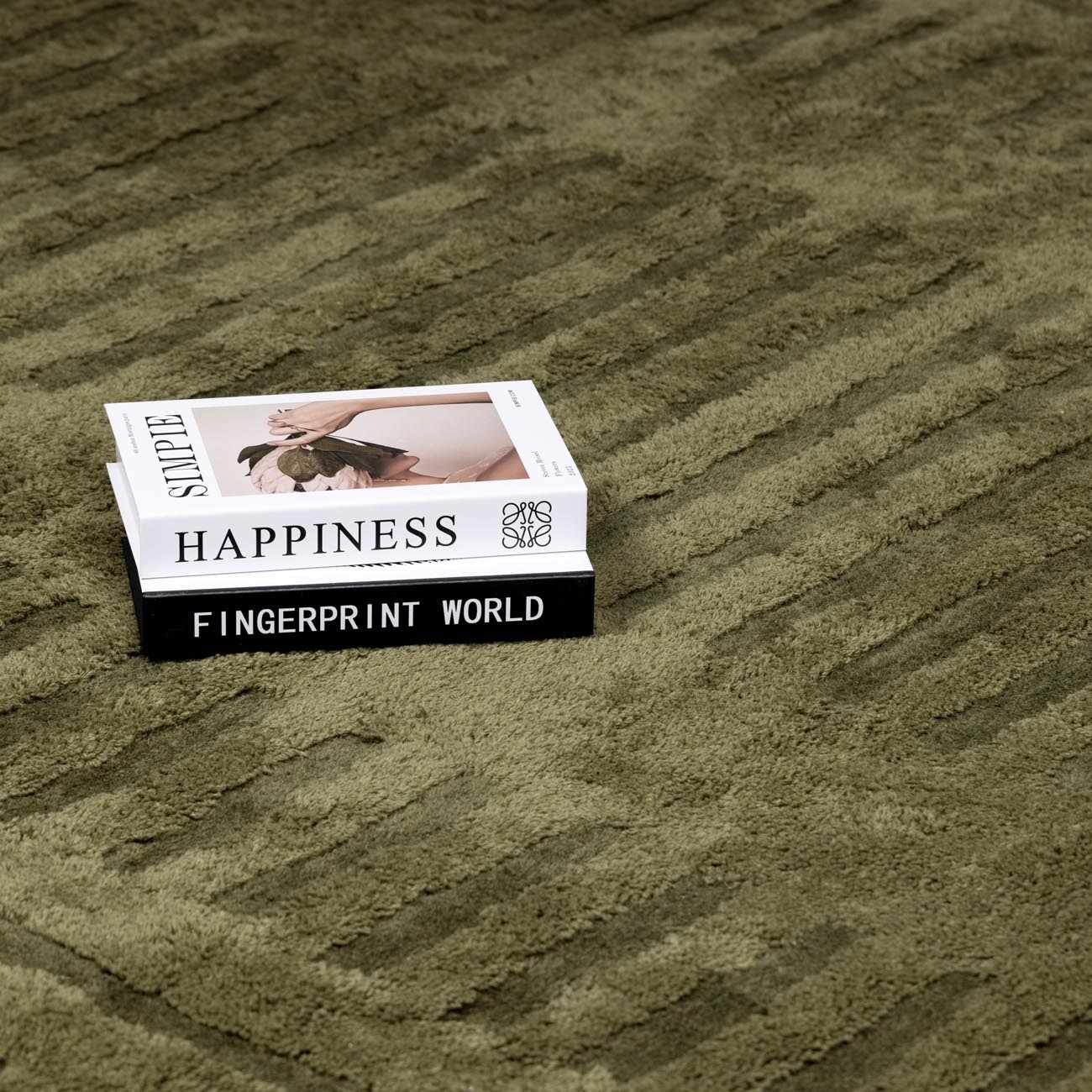 Washable Wool Rug - Green  (online exclusive