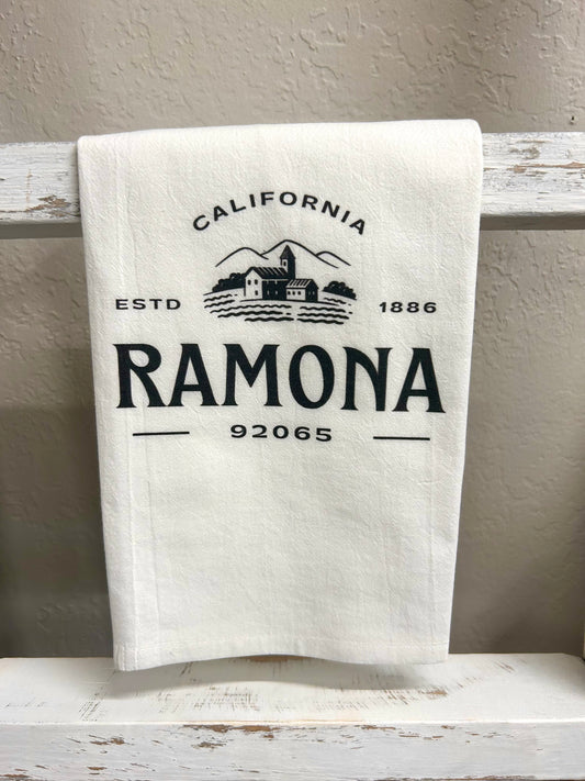 Ramona Homestead Tea Towel