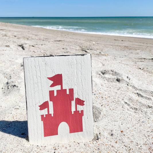 Sandcastle Sign  (Online Exclusive)