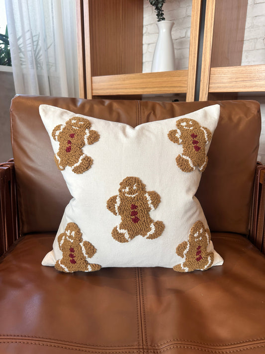 Mini Gingerbread Pillow Cover  (Online Exclusive)