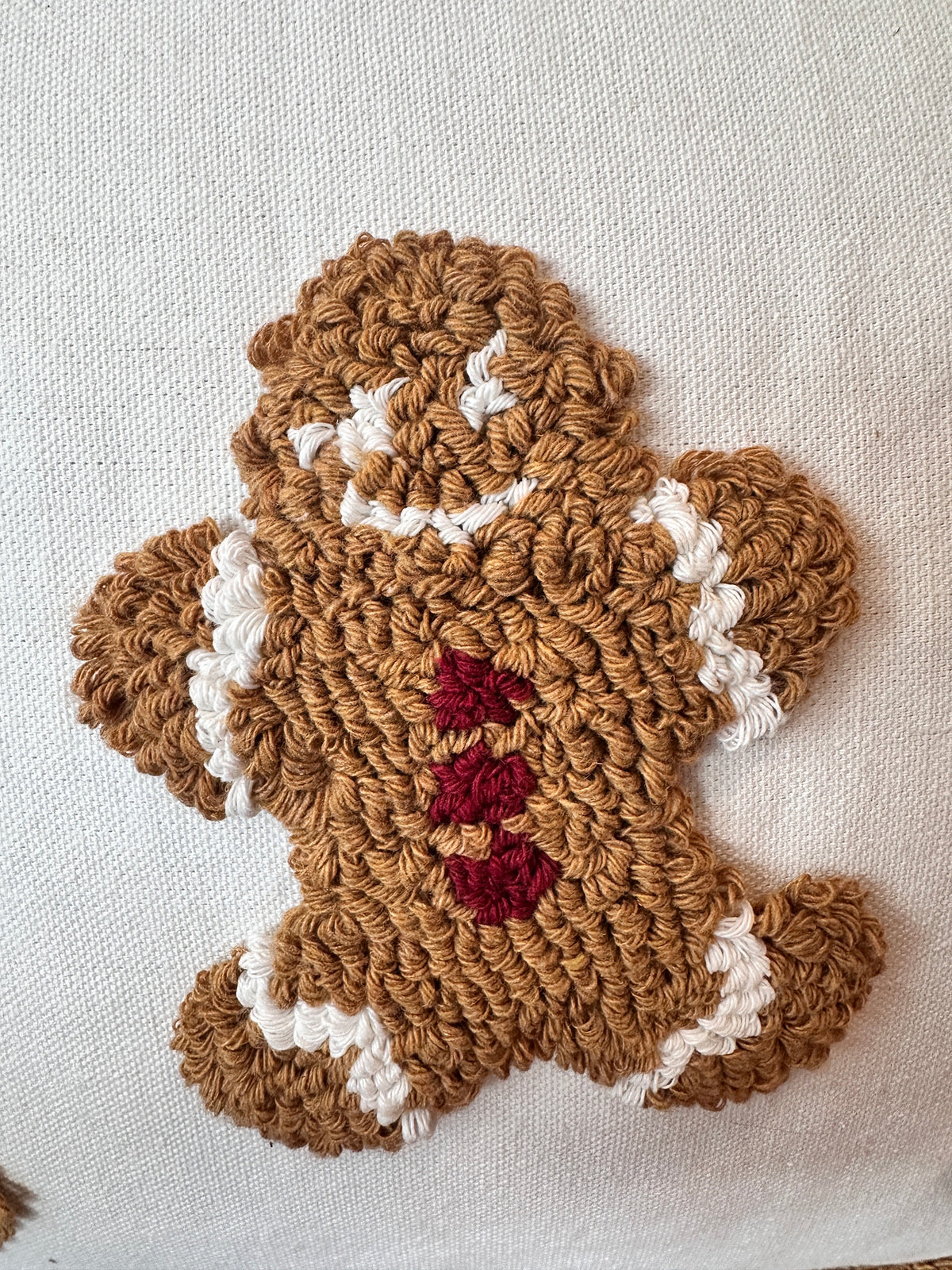 Mini Gingerbread Pillow Cover  (Online Exclusive)
