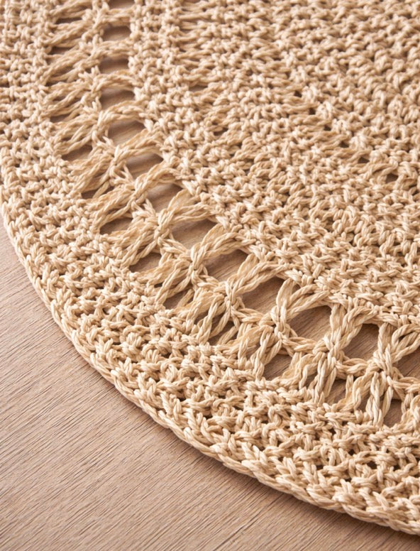 Malibu Natural Jute Placemats - 15" (Online Exclusive)