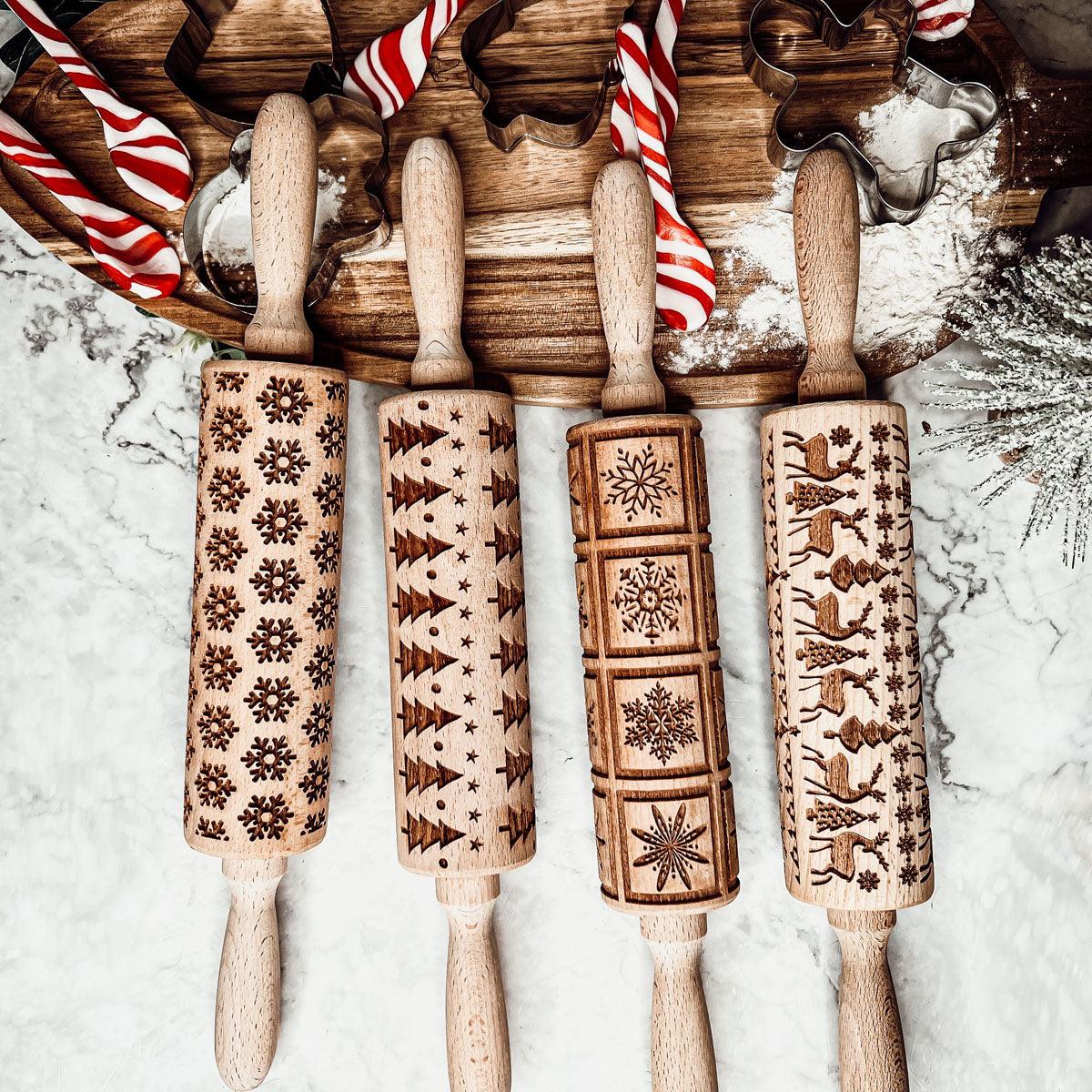 Christmas Rolling Pin Set | 10 Styles  (Online Exclusive)