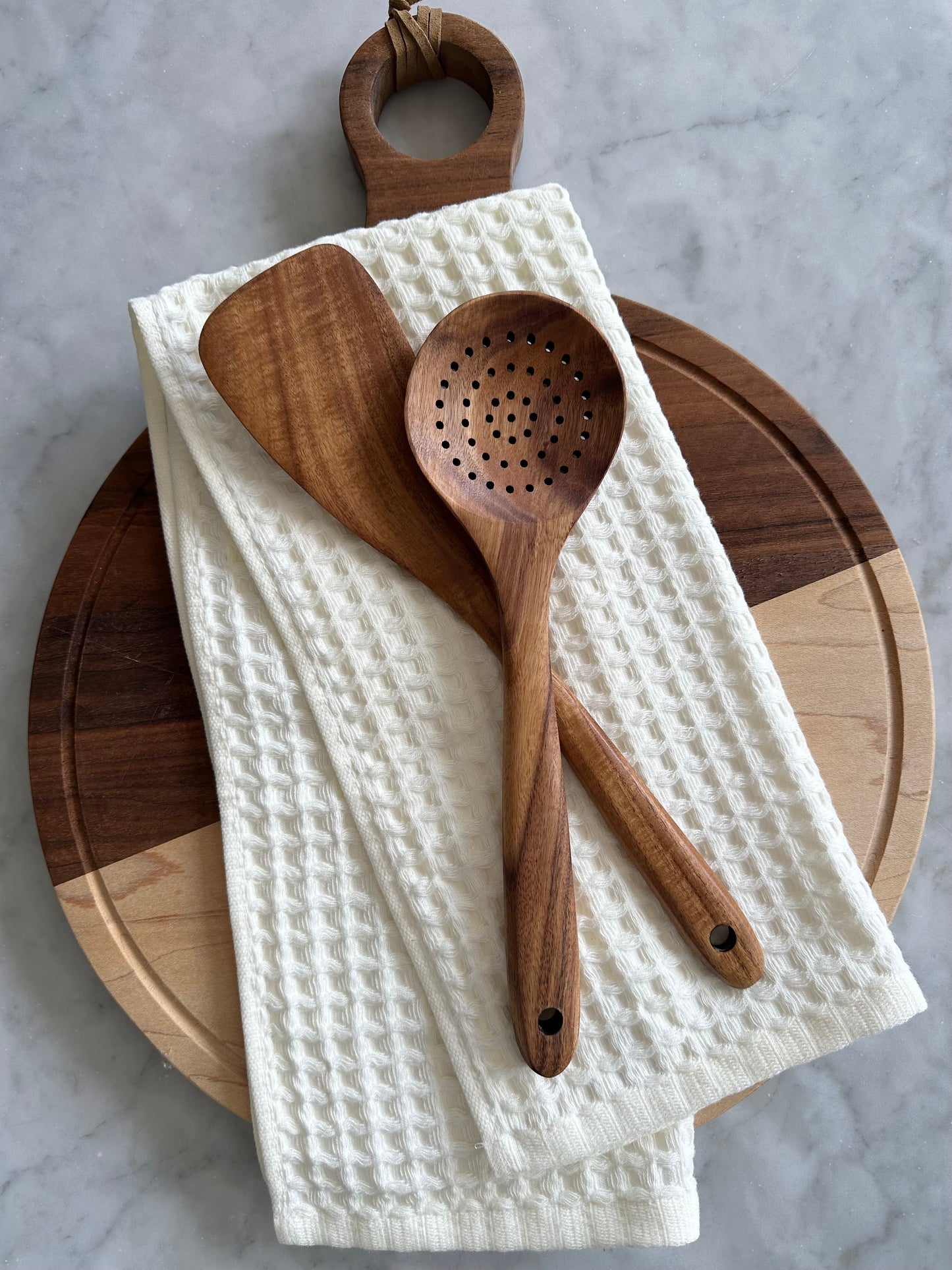 2pc Kitchen Waffle Towel Set  (Online Exclusive)