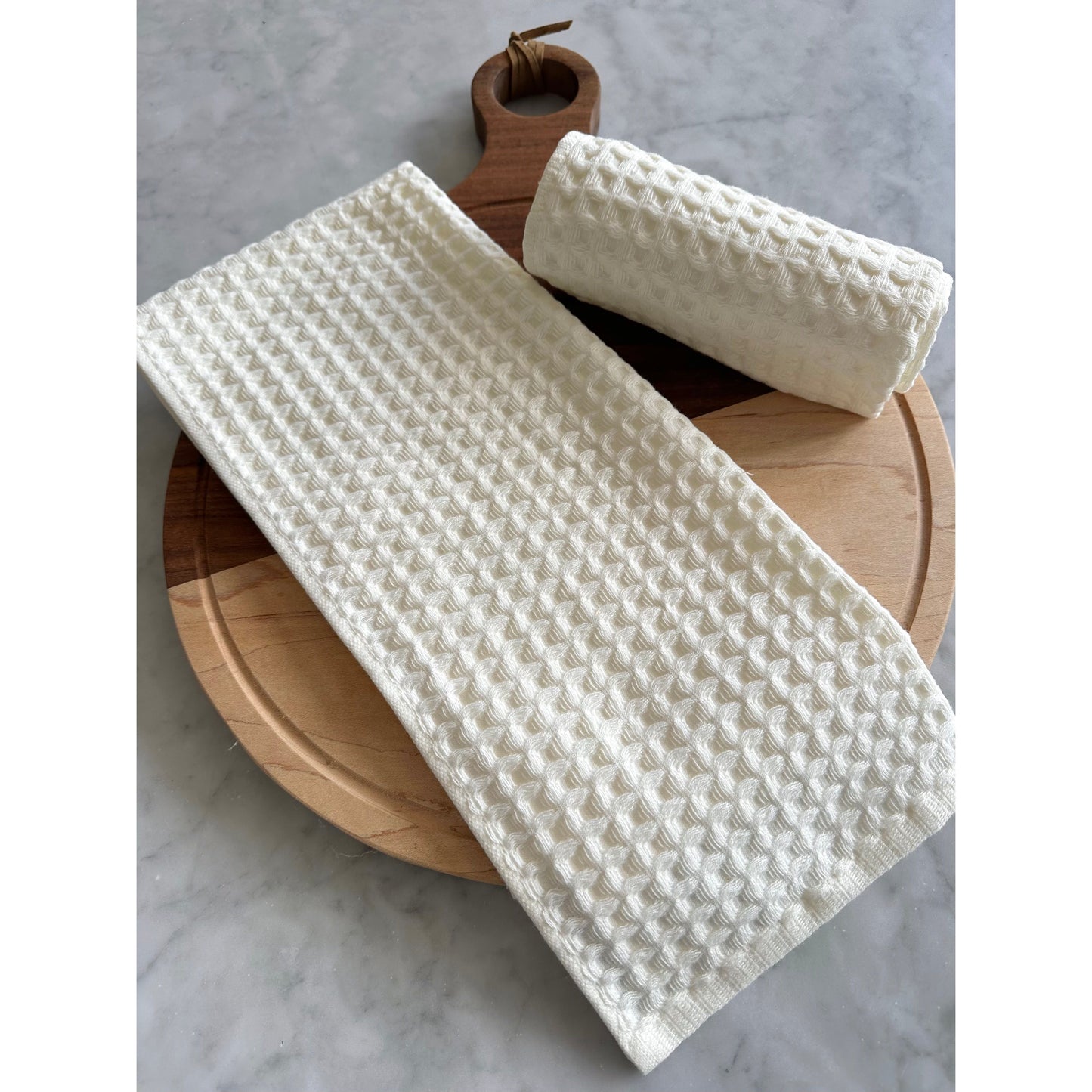 2pc Kitchen Waffle Towel Set  (Online Exclusive)
