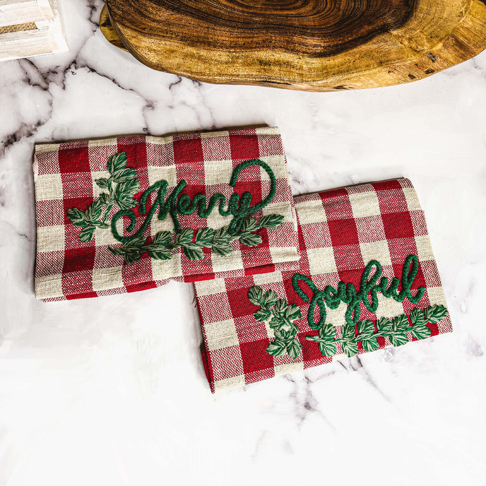 Holiday Charcuterie & Tartan Towel Set  (Online Exclusive)