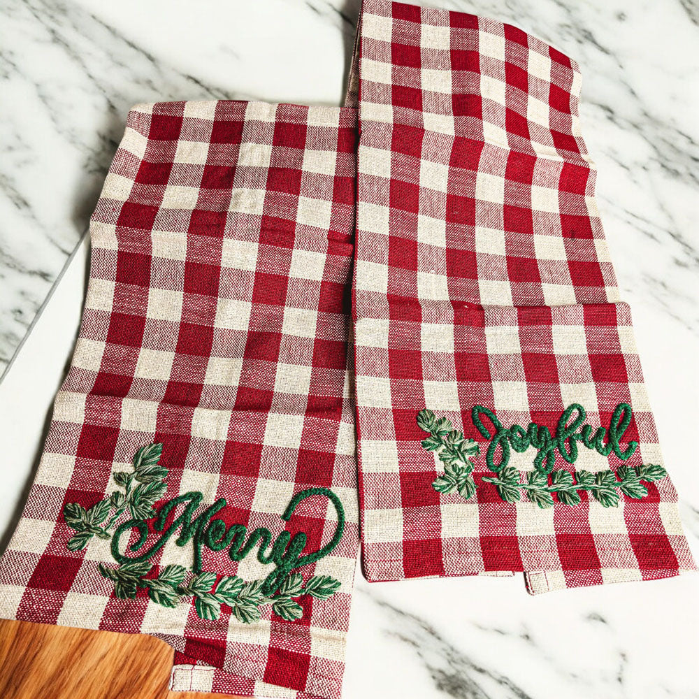 Holiday Charcuterie & Tartan Towel Set  (Online Exclusive)