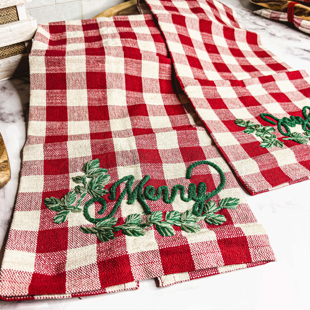 Holiday Charcuterie & Tartan Towel Set  (Online Exclusive)
