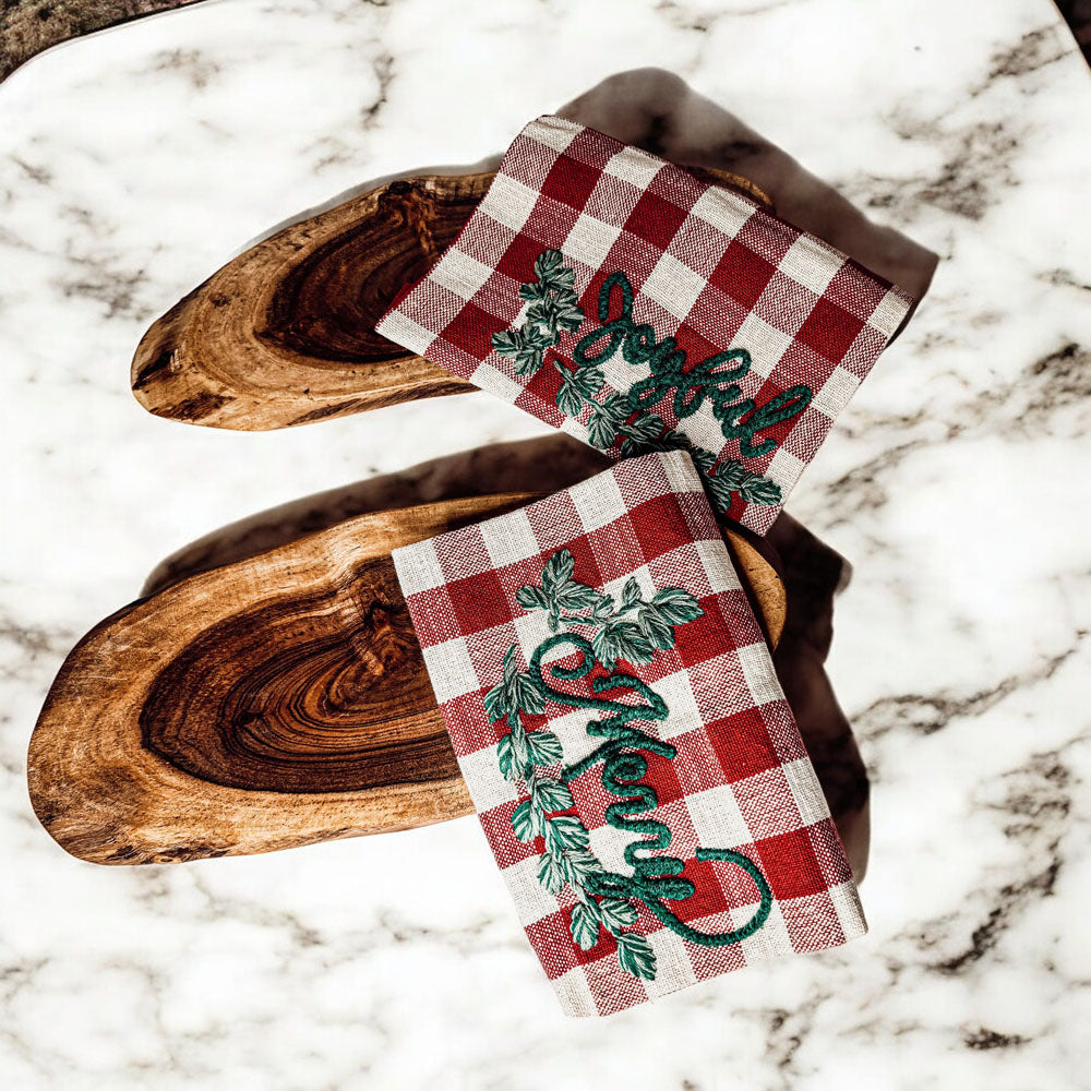 Holiday Charcuterie & Tartan Towel Set  (Online Exclusive)
