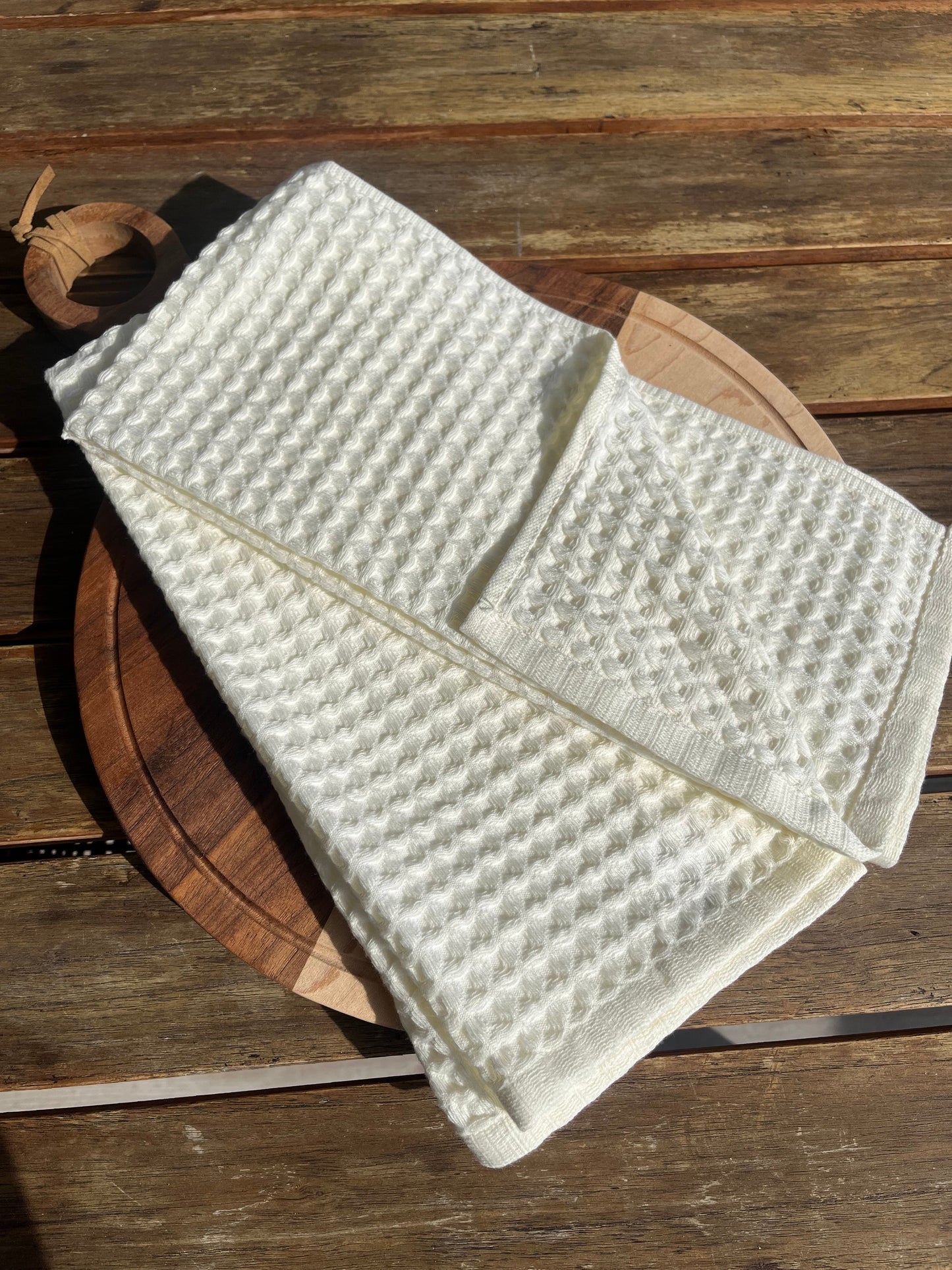 2pc Kitchen Waffle Towel Set  (Online Exclusive)