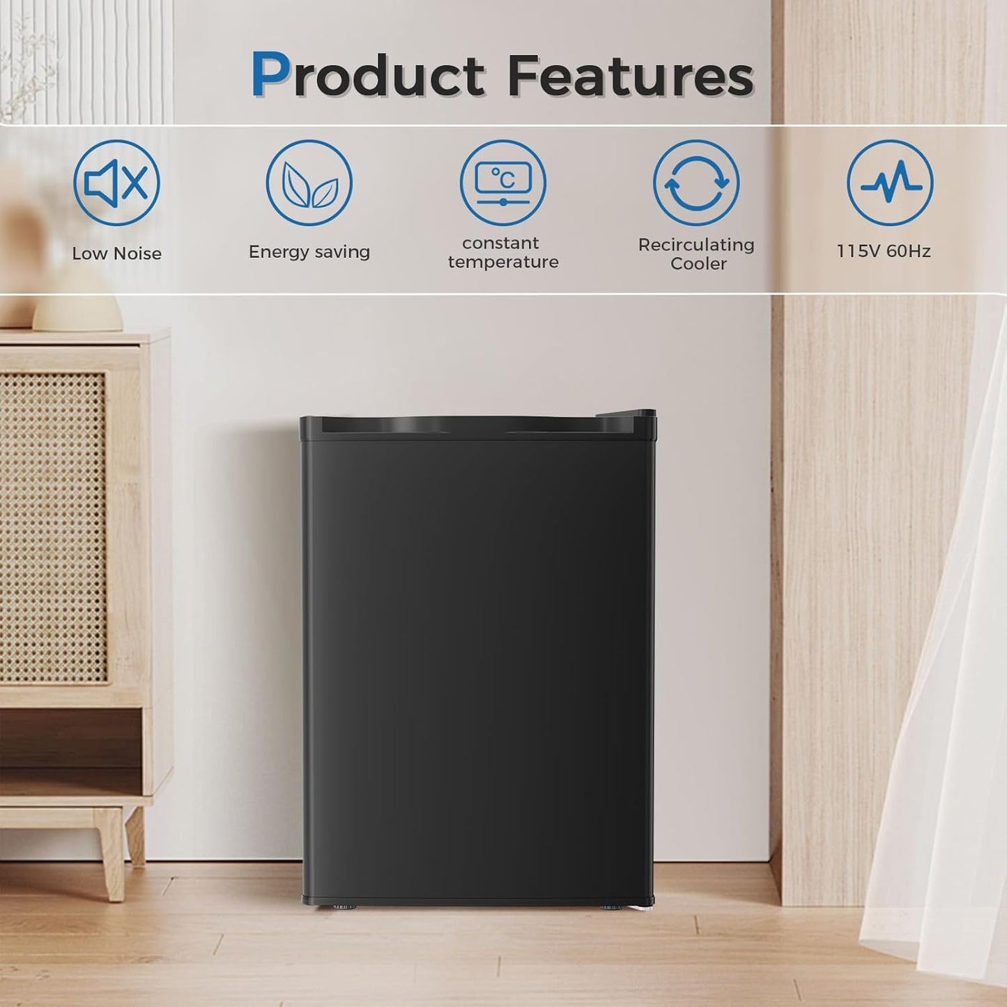 1.6\2.6\3.2 cu. ft Mini Fridge with Freezer  (Online Exclusive)