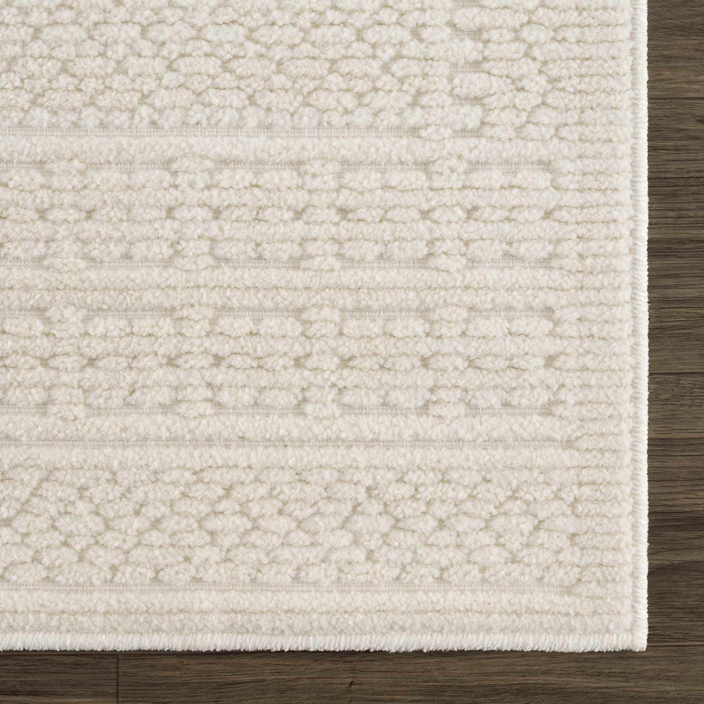Bahar Cream Washable Area Rug  (online exclusive