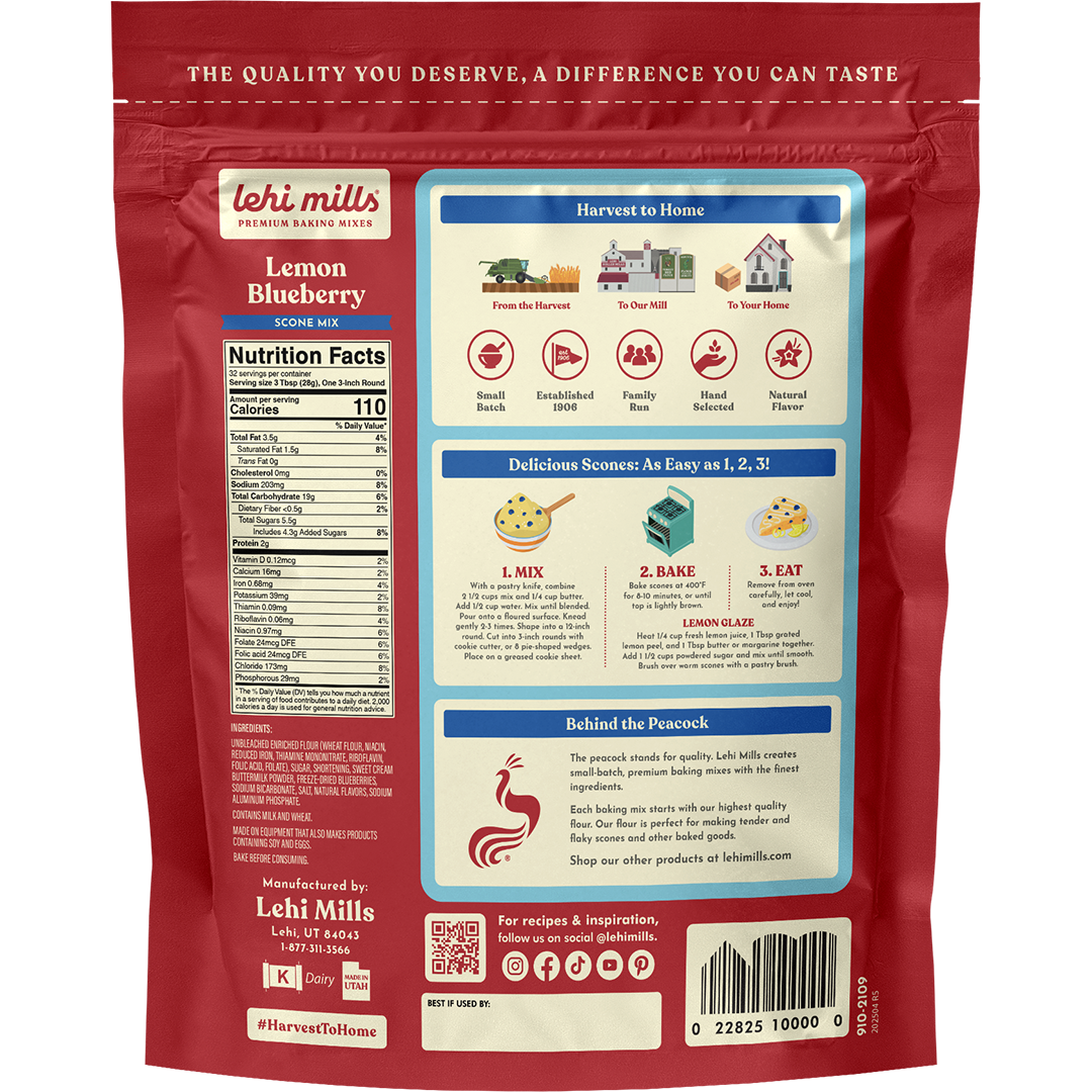 Lemon Blueberry Scone Mix (Online Exclusive)