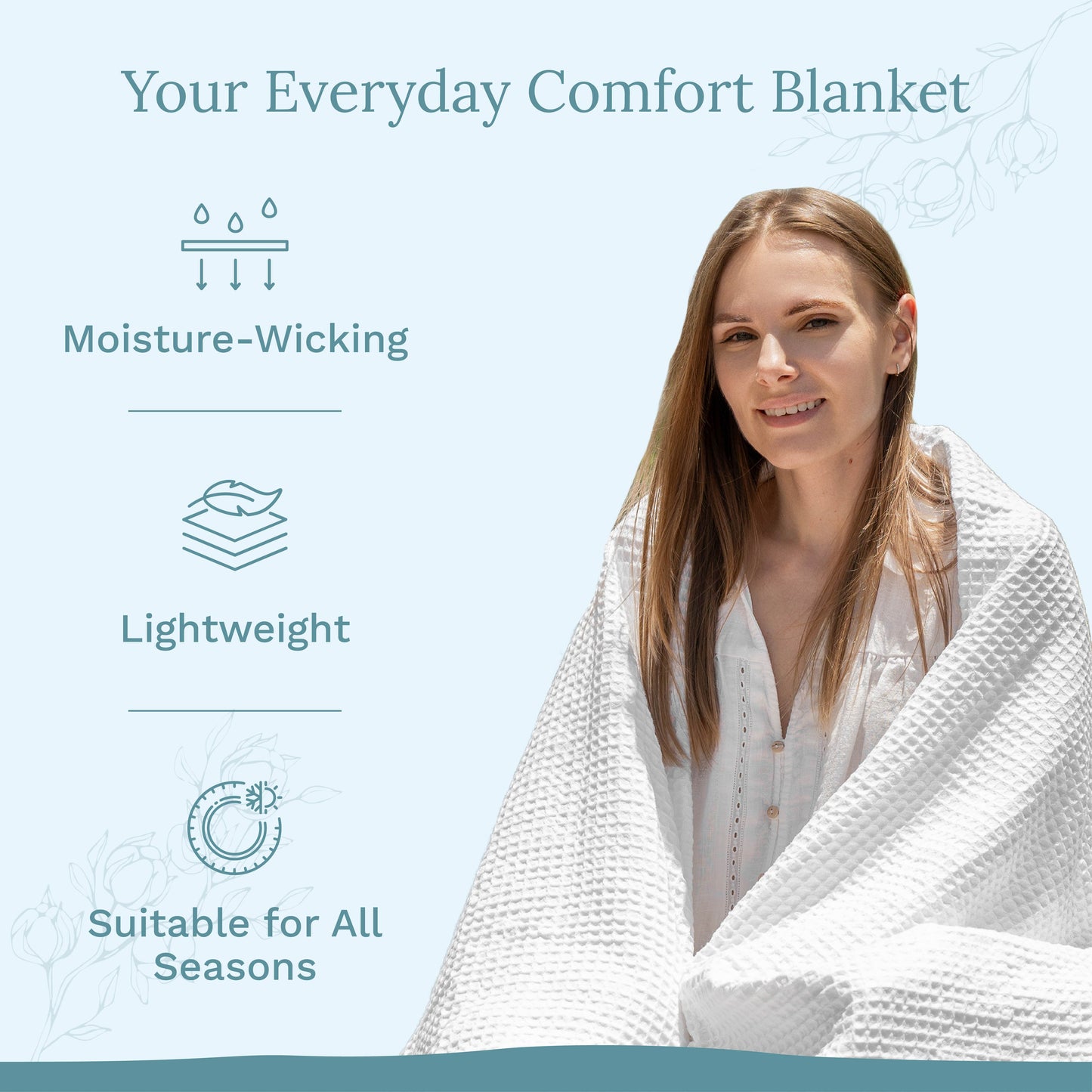 Waffle Weave Blanket (Online Exclusive)