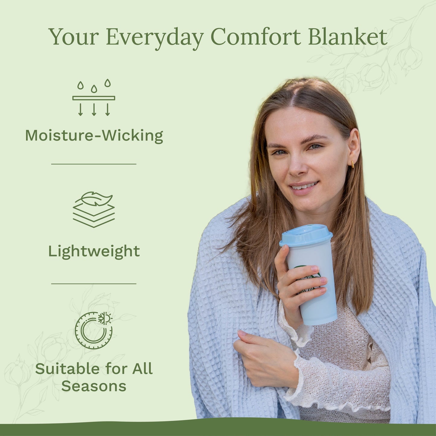 Waffle Weave Blanket (Online Exclusive)