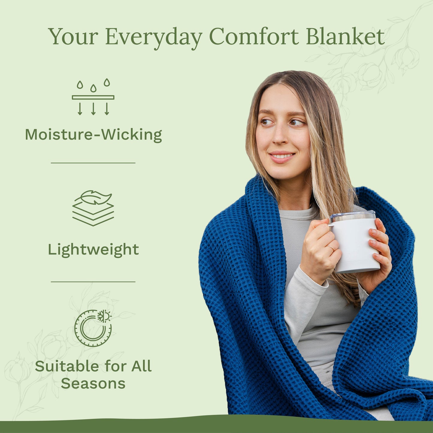 Waffle Weave Blanket (Online Exclusive)