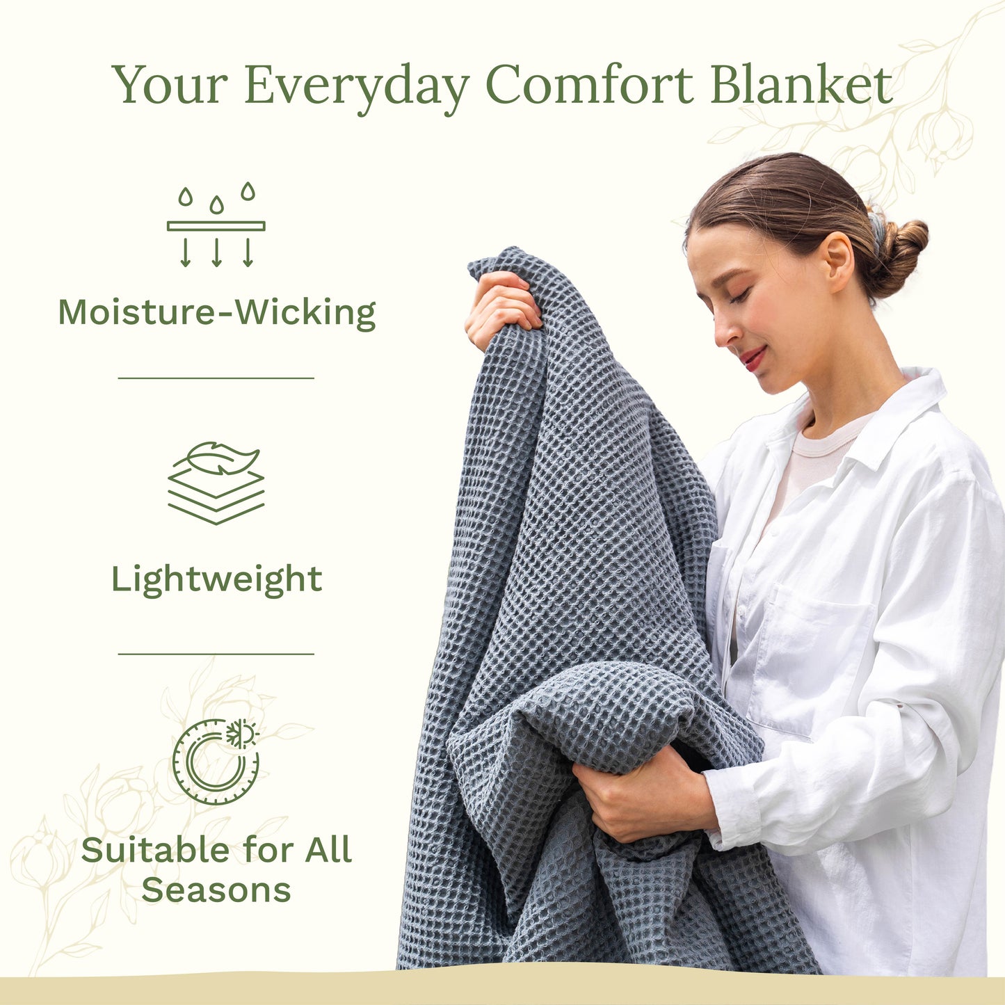 Waffle Weave Blanket (Online Exclusive)