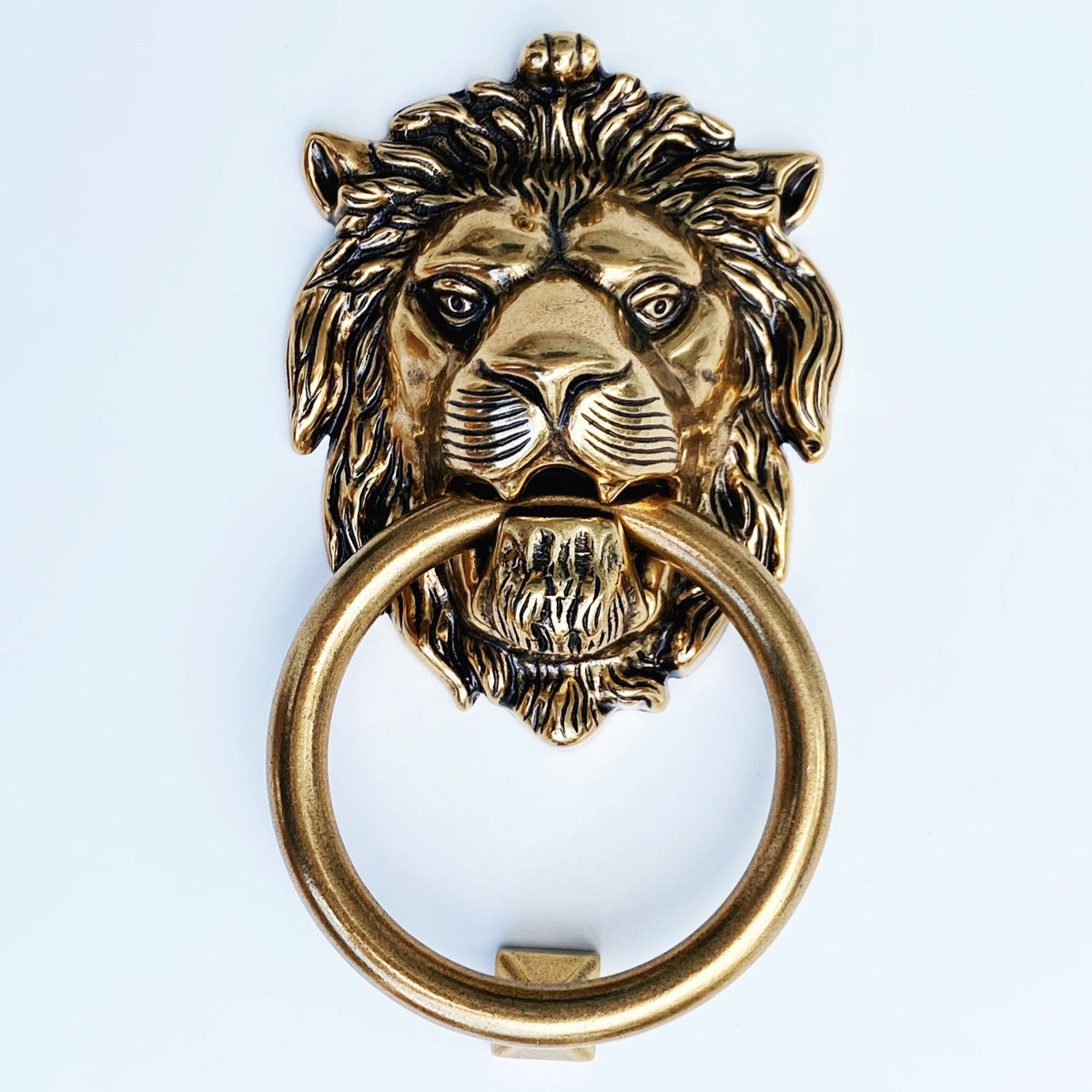 Brass Lionhead Door Knocker - Holiday Gift (Online Exclusive)