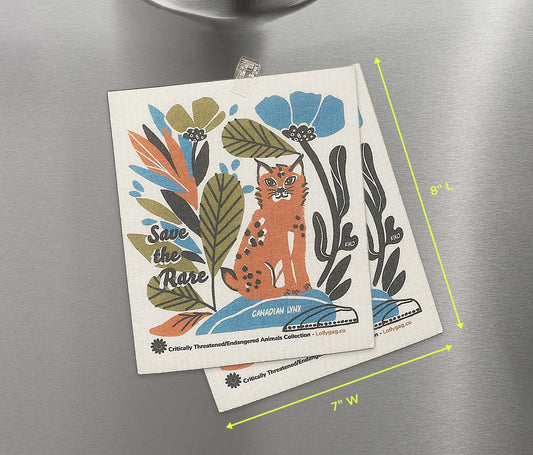 The Canadian Lynx Swedish Dishcloth Sets (Online Exclusive)