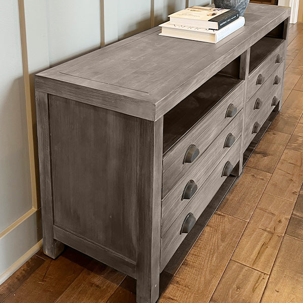 Architect's Wooden Media Console (Online Exclusive)