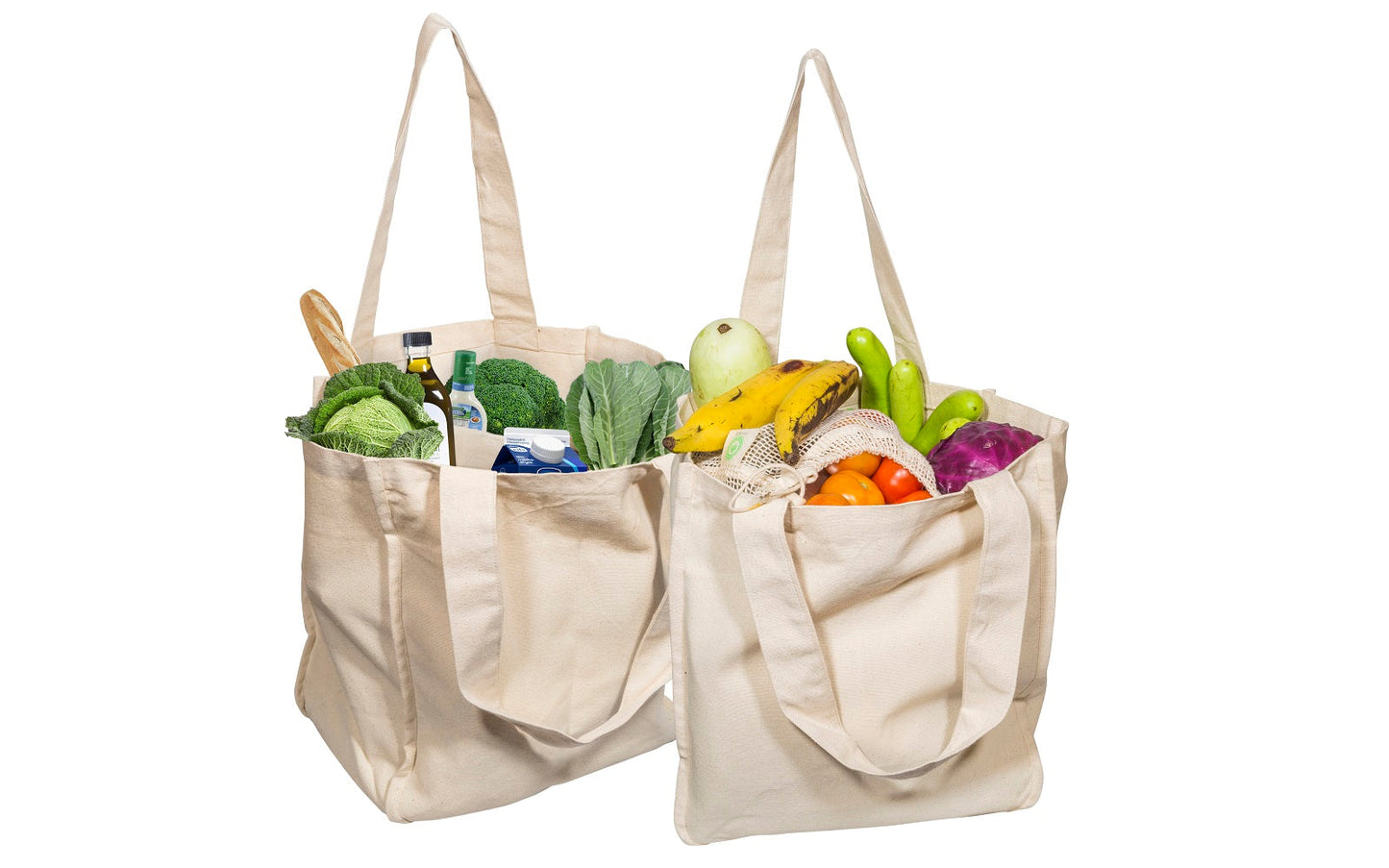 Canvas Grocery Tote Bags (Online Exclusive)