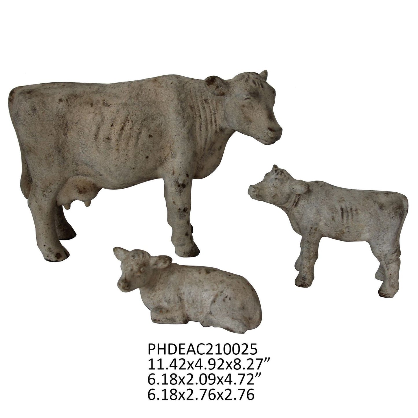 BOVINE FAMILY SET OF 3