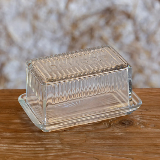 VINTAGE STYLE FRENCH BUTTER DISH