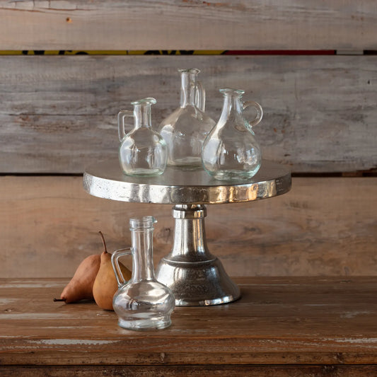 COLLECTED OLIVE OIL BOTTLE VASES, SET OF 4