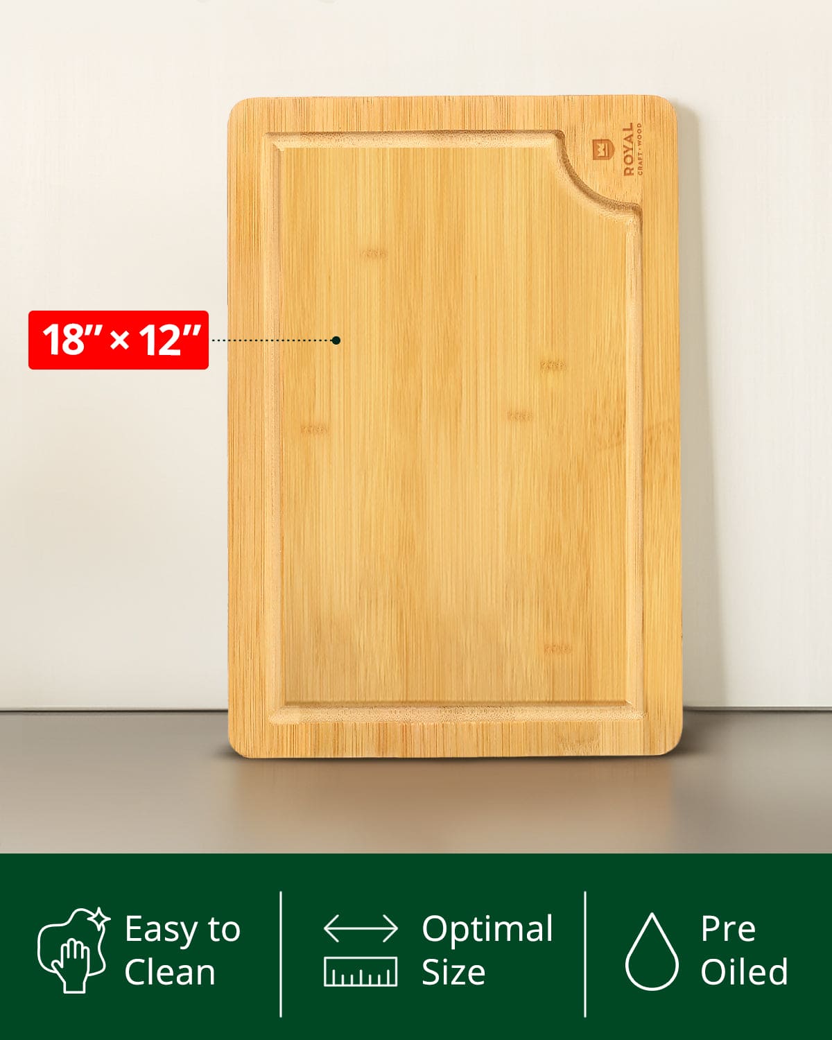 Cutting Board XL, 18”x12”  (Online Exclusive)