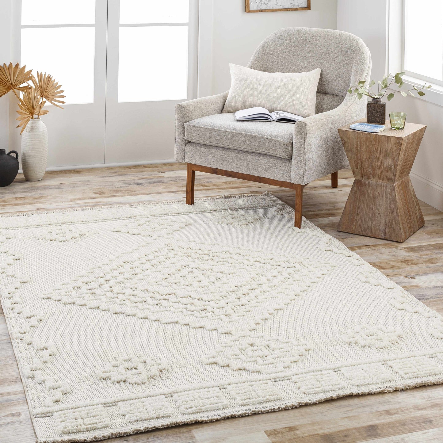 Rosales High-Low Rustic Rug  (online exclusive