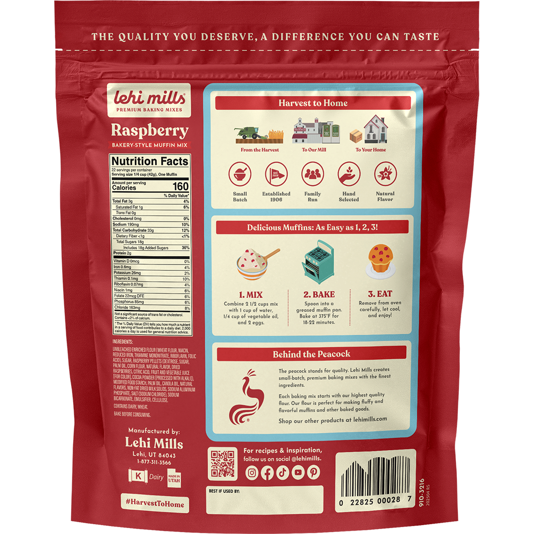 Raspberry Muffin Mix (Online Exclusive)