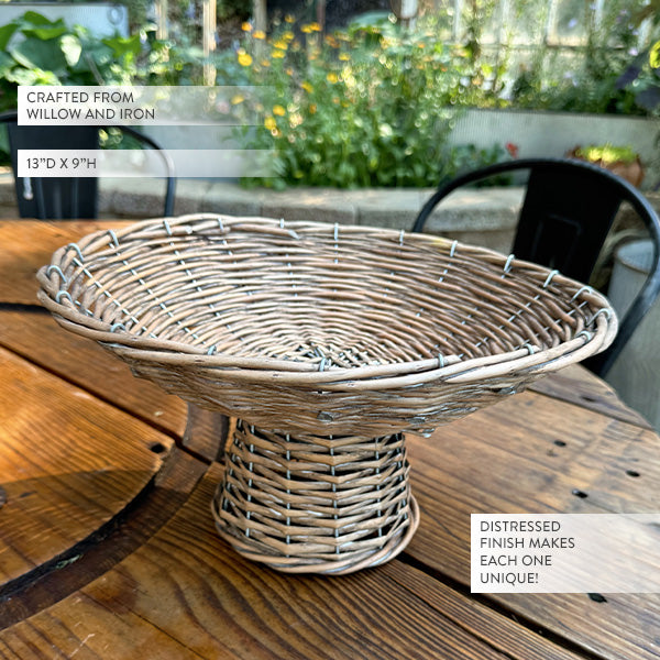 Round Willow Riser (Online Exclusive)