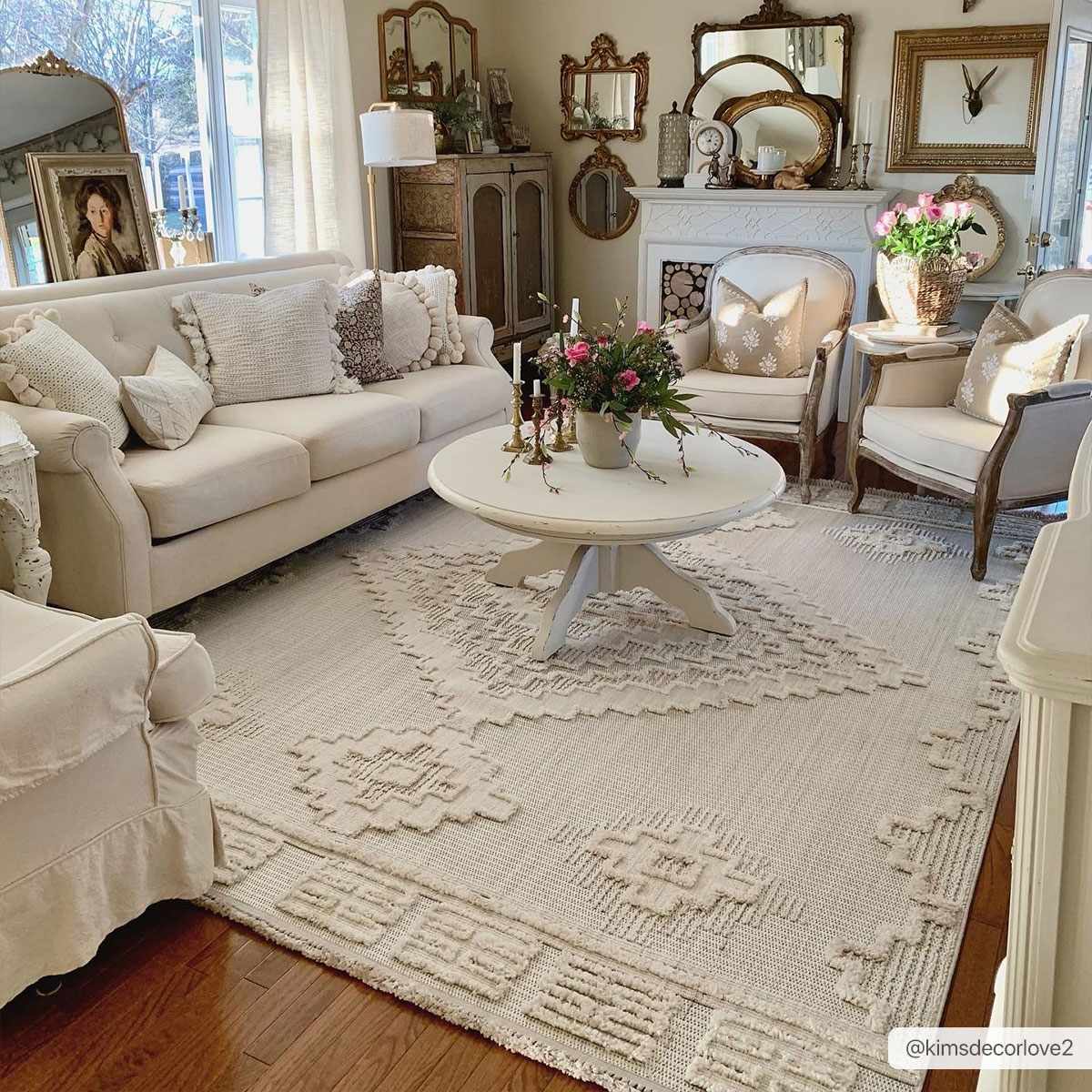 Rosales High-Low Rustic Rug  (online exclusive