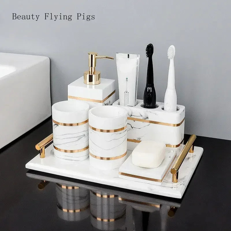 Luxury Hotel Bathroom Tray  (Online Exclusive)