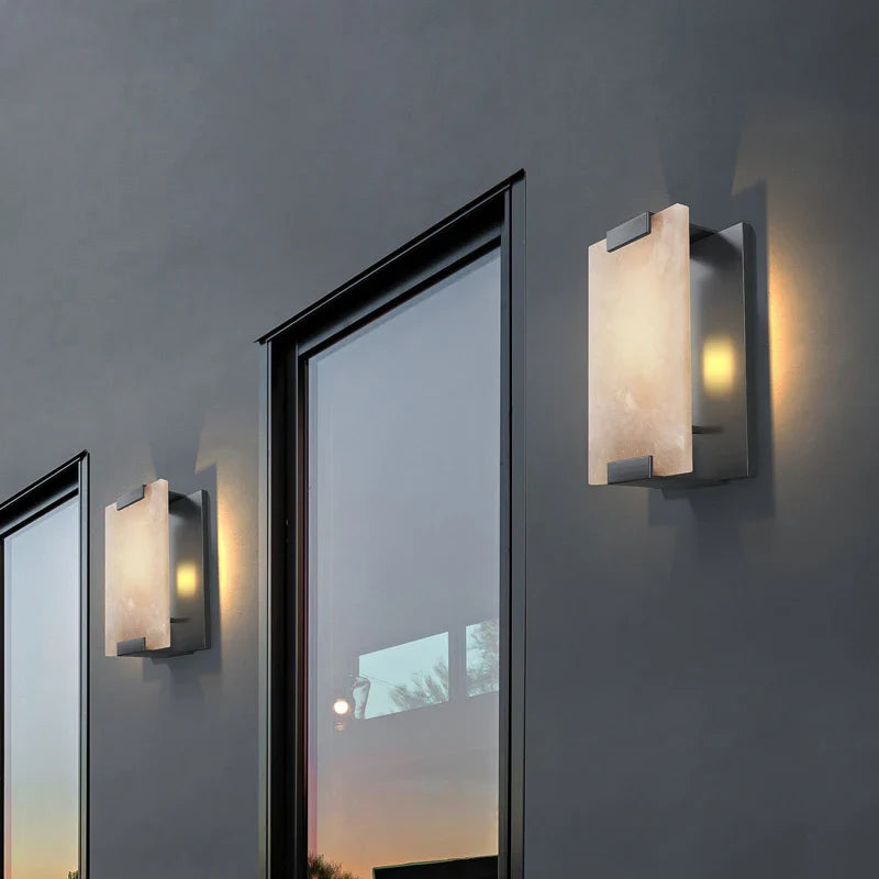 Natural Marble LED Wall Sconce (Online Exclusive)