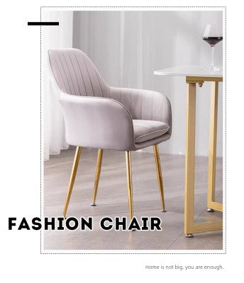 Nordic Light Luxury Internet Celebrity Leisure Home  Hotel Dining Chair  (Online Exclusive)