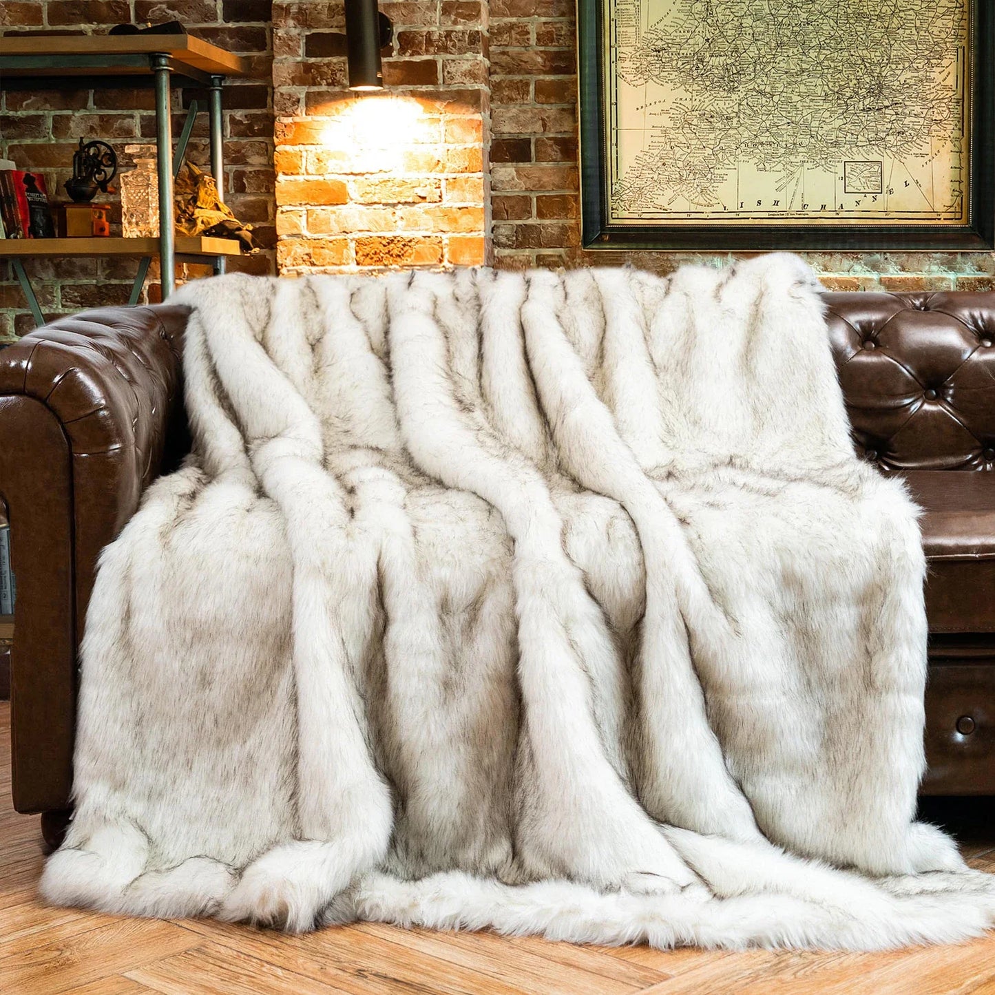LUX Soft Faux Fur Blanket  (Online Exclusive)